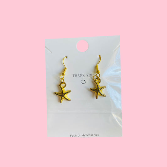 Star Fish Beachy Earrings!