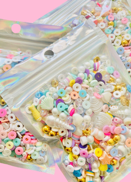 Summer Bead Confetti! - (Includes string)